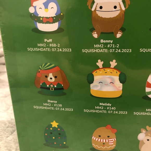 Squishmallows Advent Calendar 3 MYSTERY PULLS Brand New - Picture 3 of 5